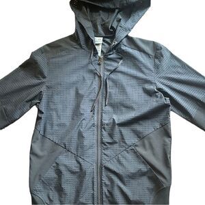 C9 Champion Black Hooded Lightweight Mesh Jacket Size Small